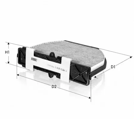 Угольный фильтр салона tecneco CK29005-C