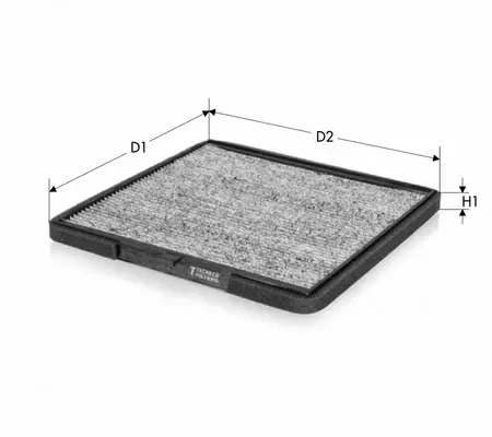 Угольный фильтр салона tecneco CK9336C
