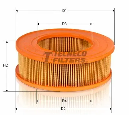 Воздушный фильтр tecneco AR160