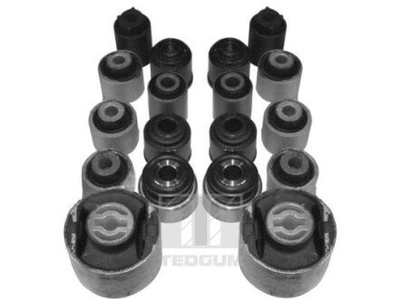 Ремкомплект, сайлентблок балки tedgum 00509464