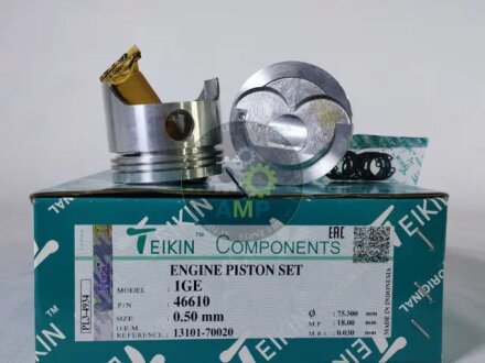 Поршні двигуна, комплект teikin 46610050