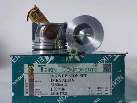 Поршні двигуна, комплект teikin 51604A4100 на Хендай Матрикс