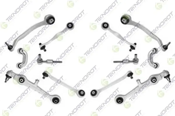 TEKNOROT VW К-кт рычагов+тяги стаб.+наконечн.(конус 20mm) Passat,Audi A4/A8 1.8/6.0 94- (A-511,A-514/A-515,A-516/A-4517,A-518/A-519,A-520,A-528/A-529 teknorot A-153