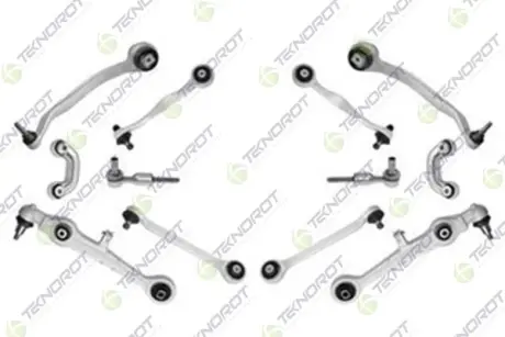 TEKNOROT VW К-кт рычагов+тяги стаб.+наконечн.(конус 20mm) Passat,Audi A4/A8 1.8/6.0 94- (A-511,A-514/A-515,A-516/A-4517,A-518/A-519,A-520,A-528/A-529 teknorot A-153