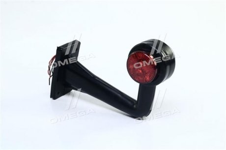 Фонарь габаритный 24V / 16 см. (двухцветный угловой 90 гр.) tempest TP00303