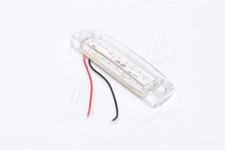 Фонарь габаритный 24V LED белый (18 диодов, 2 ряда) tempest TP0257057