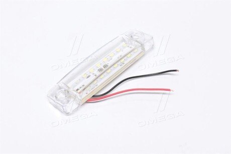 Фонарь габаритный 24V LED белый (18 диодов, 2 ряда) tempest TP0257057