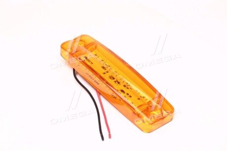 Фонарь габаритный 24V LED желтый (18 диодов, 2 ряда) tempest TP0257056