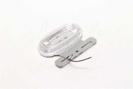 Фонарь габаритный (белый) 9D LED 24V (с бегущим поворотником, подсветкой борта) tempest TP972799