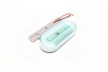 Фонарь габаритный (белый) LED 24V с подсветкой борта tempest TP972789