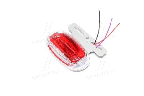 Фонарь габаритный (красный) 9D LED 24V (с бегущим поворотником, подсветкой борта) tempest TP972796