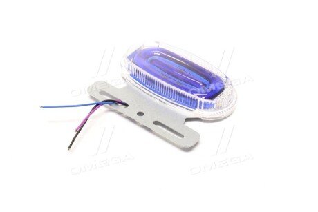 Фонарь габаритный (синий) 9D LED 24V (с бегущим поворотником, подсветкой борта) tempest TP972798