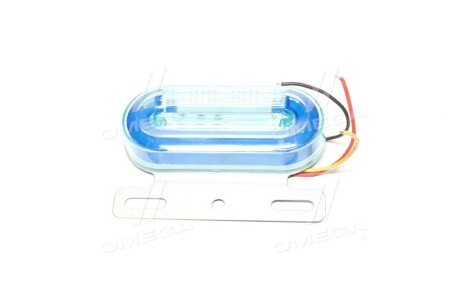 Фонарь габаритный (синий) LED 24V (с бегущим поворотником, подсветкой борта) tempest TP972792