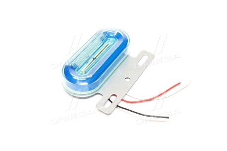 Фонарь габаритный (синий) LED 24V с подсветкой борта tempest TP972788