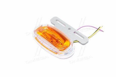 Фонарь габаритный (желтый) 9D LED 24V (с бегущим поворотником, подсветкой борта) tempest TP972797