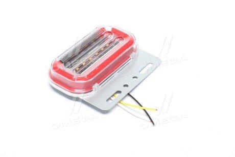 Габаритний ліхтар MOVING SIDE LAMP 24V червоний tempest TP572147