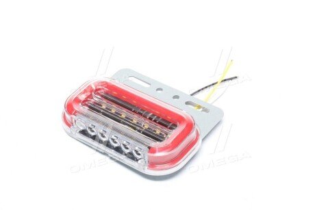 Габаритний ліхтар MOVING SIDE LAMP 24V червоний tempest TP572147