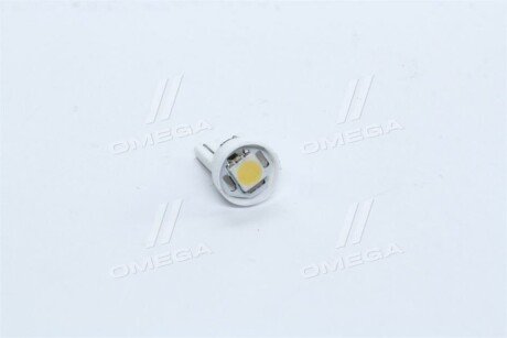 Лампа LED б/ц габарит и панель приборов T10-1SMD (size 5050) 24V WARM WHITE <> tempest Tmp05T1024V
