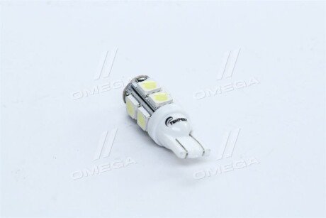 Лампа LED б/ц габарит и панель приборов T10 9SMD W5W 12V WHITE <> tempest Tmp15T1012V