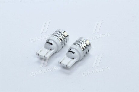 Лампа LED б / ц габарит і панель приладів T10-1LED 24V High Power Led WHITE 2шт. блістер <> tempest TP202T1024V