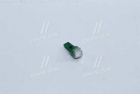 Лампа LED б/ц панель приборов, подсветки кнопок Т5-02 (1SMD) W2,0 х4,6d зеленая 12V <> tempest Tmp29T512V
