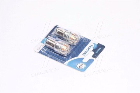 Лампа LED покажчиків поворотів і стоп-сигналів 12V BA15S 15SMD WHITE <> tempest TmpLX17S25