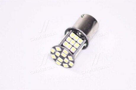 Лампа LED покажчиків поворотів і стоп-сигналів 12V BA15S 48SMD WHITE <> tempest TmpL0987CH