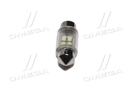 Лампа LED софiтна C5W 12V T11x31-S8.5 (4 SMD size3528) WHITE <> tempest Tmp17T11(4SMD)12V