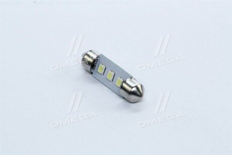 Лампа LED софитная C5W 12V Т11x36-S8.5 (3SMD,size 3528) WHITE <> tempest Tmp21T1112V