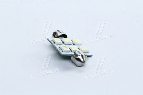 Лампа LED софитная C5W 12V T11x36-S8.5 (6SMD,size 5050) WHITE <> tempest Tmp23T1112V