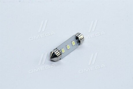 Лампа LED софитная C5W 12V Т11x39-S8.5 (3 SMD,size 3528) WHITE <> tempest Tmp26T1112V