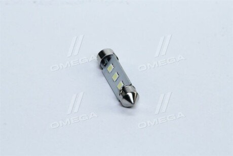 Лампа LED софитная C5W 12V Т11x39-S8.5 (3 SMD,size 3528) WHITE <> tempest Tmp26T1112V