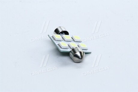 Лампа LED софитная C5W 24V T11x36-S8.5 (6 SMD size5050) <> tempest Tmp11T1124V