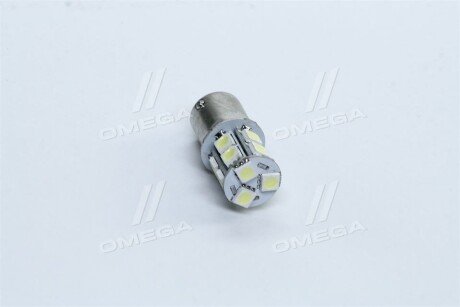 Лампа LED указателей поворотов и стоп-сигналов (12SMD) BA15S 12V WHITE<> tempest Tmp-01S25-12V