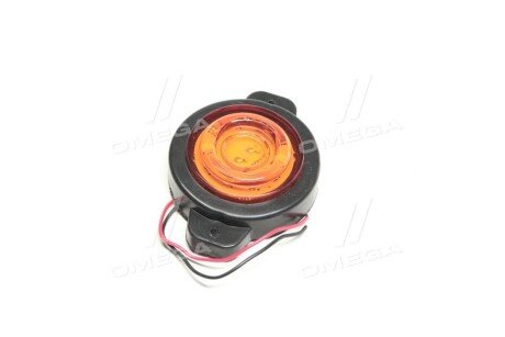 Ліхтар габаритний 24V 10 LED жовтий круглий tempest TP0255101