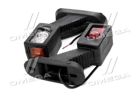 Ліхтар габаритний 24V LED (трикольоровий кривий лонг) L+R (ціна за 1 шт) tempest TP00507