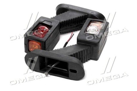 Ліхтар габаритний 24V LED (трикольоровий кривий лонг) L+R (ціна за 1 шт) tempest TP00507