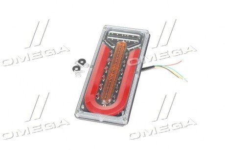 Ліхтар LED задн. Автомобільної техніки, вантажівок, сільгосптехніки (біжучий поворотник) tempest TP572141