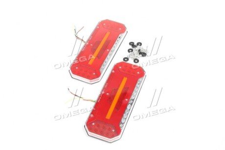 Ліхтар LED задн. Автомобільної техніки, вантажівок, сільгосптехніки (біжучий поворотник) tempest TP572144