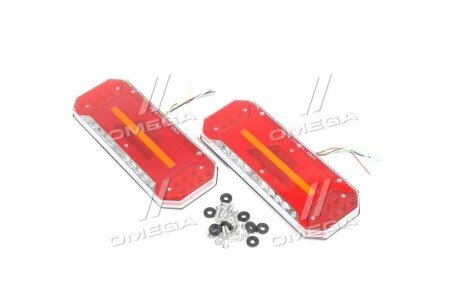 Ліхтар LED задн. Автомобільної техніки, вантажівок, сільгосптехніки (біжучий поворотник) tempest TP572144