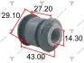 Сайлентблок важеля TENACITY AAMTO1121
