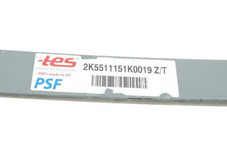 Задня ресора tes 2K5511151K0019ZT