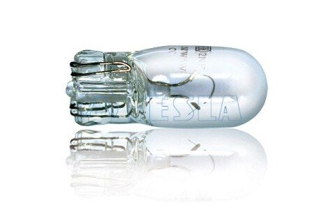 Лампа W5W 12В 5Вт W2,1x9,5d, подсветка панели приборов, безцок. бол. tesla B65201