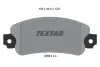 Тормозные колодки textar 2084102