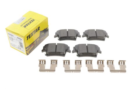Комплект гальмівних колодок textar 2220901