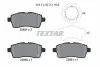 Тормозные колодки textar 2282401