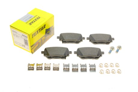 Комплект гальмівних колодок textar 2623601 на Тойота Королла е140
