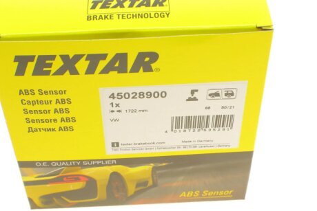 Датчик ABS textar 45028900