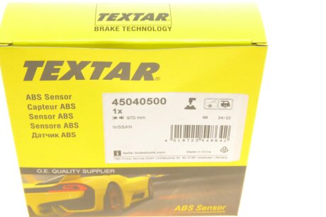 Датчик частоти обертання колеса textar 45040500