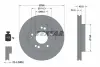 Диск гальмівний передн Лів/Прав DODGE AVENGER, STRATUS MITSUBISHI ECLIPSE, ECLIPSE I, ECLIPSE II, ECLIPSE III, GALANT VIII 2.0-3.0 04.91- textar 92063000